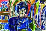 Patrick Hayman, Untitled - Figure Study in an Interior