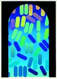 Michael Smither, Gothic I, screenprint, 1/21