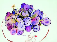 Partura Plus by Joanna Paul, watercolour, sold Feb 2012