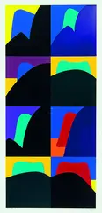 Untitled by Michael Smither, screenprint, 20/75, offered Feb 2012