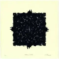 Autumn/Winter by Ralph Hotere, lithograph, 9/12, sold Dec 2011