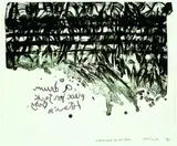 Ralph Hotere, Drum Piece for Jack Body, lithograph, 3/24