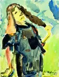 Toss Woollaston, Untitled - Standing Figure