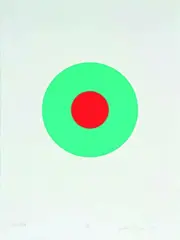 Julian Dashper, Untitled, screenprint, 3/8