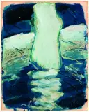 Kenneth Hayes, Untitled, mixed media on paper