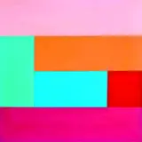 Anne Riethmaier, Colour Concept II, acrylic and liquid glass on canvas