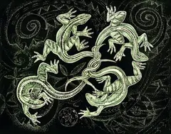 Michel Tuffery, Pili Pili Pili Pili Fa, lithograph, a/p