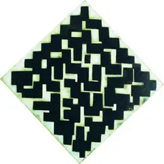 Solution 3 by Dick Frizzell, oil on canvas, offered Dec 2011
