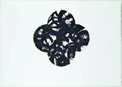Onyx by Max Gimblett, screenprint, 30/35, sold Dec 2011