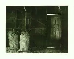 Back Side by Grahame Sydney, etching, 3/25, offered Dec 2011