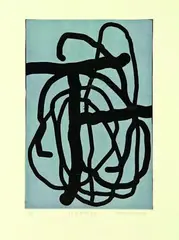 Hermes by John Reynolds, lithograph, 8/20, sold Dec 2011