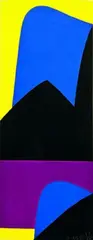 Untitled by Michael Smither, screenprint, 17/18, sold Dec 2011