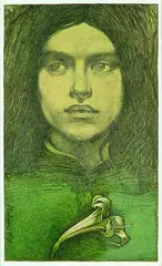 Sam Mahon, Untitled, mixed media on paper