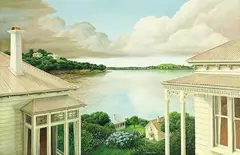 Peter Siddell, Hydrangeas, oil on canvas