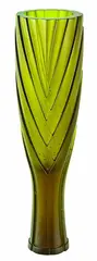 Flax Vase by Ann Robinson, cast glass, offered Nov 2011