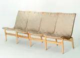 Bruno Mathsson, Model 41 or Eva rare four seater sofa