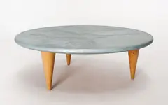 Terence Conran, Zinc top coffee table, designed for Country Road Australia, dated 4 Feb 1997