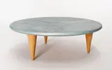 Terence Conran, Zinc top coffee table, designed for Country Road Australia, dated 4 Feb 1997