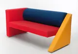 Torben Skov, Early 1980's Memphis inspired sofa, designed for Erik Jorgensen (Denmarks leading lounge furniture manufacturer)