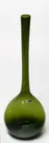 Sweden Seda, Green glass vase, Circa 1965