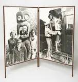 Decorative Folding Screen, featuring the 'Seekers Tour' mid 1970's