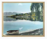 Whites Aviation, Wanaka and McKenzie Country, pair of hand coloured photographs in original frames