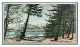Whites Aviation, McKenzie Country, hand coloured photograph in original frame