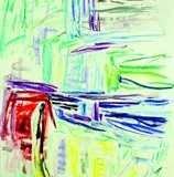 Gretchen Albrecht, Current, mixed media and collage on paper