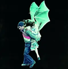 Man Carrying an Interlopercine by Peter Madden, found images, sold Aug 2011