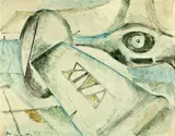 Colin McCahon, Sketch for Teal