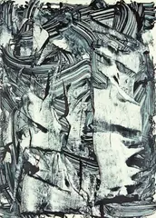 Untitled by Judy Millar, acrylic and oil on canvas, sold Aug 2011