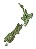 Jeffrey Thomson, Map of New Zealand