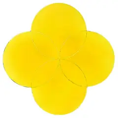 Untitled by Max Gimblett, 23 3/4 K Swiss gold, water-gilded copper, gesso and polyurethane on wood panel, offered Aug 2011