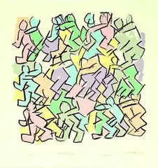 Tom Kreisler, Caminito VI, lithograph, 11/20