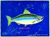 Sockeye (Red) by Dick Frizzell, screenprint, 36/50, offered Aug 2011