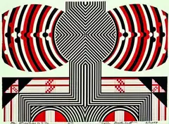 Te whai mo te ora by Paratene Matchitt, screenprint, 6/10, offered Aug 2011