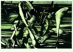 Untitled by Judy Millar, digital print, 39/60, offered Aug 2011