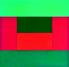 Anne Reithmeier, Colour Concepts, acrylic and liquid glass on canvas