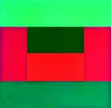 Anne Reithmeier, Colour Concepts, acrylic and liquid glass on canvas
