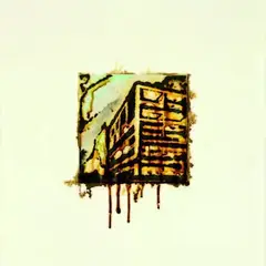 Simon Esling, Untitled - Cityscape, mixed media on paper