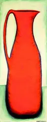 Robyn Gibson, The Orange Jug, oil on board