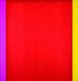 Bill Riley, Frequency No. 5, oil on glass