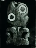 Fiona Pardington, Taranaki Heitiki with Mussel Shell Eyes
