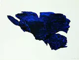 Shane Cotton, Ledge, acrylic on paper
