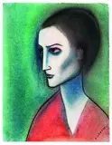 Robert Dickerson, Portrait of a Woman