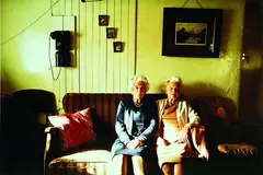 Robin Morrison, Rachael and Fanny Short, Bannockburn, vintage cibachrome print