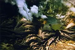 White Island by Ernst Haas, dye transfer print, sold Jun 2011