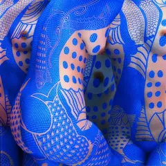 Joon Kim, Blue Fish III, type C print mounted to aluminium, 2/5 (2008)