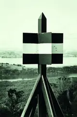 Trig by Peter Peryer, gelatin silver print, 1993, sold Jun 2011