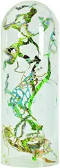Bell Jar by Peter Madden, glass and found images, sold Apr 2011